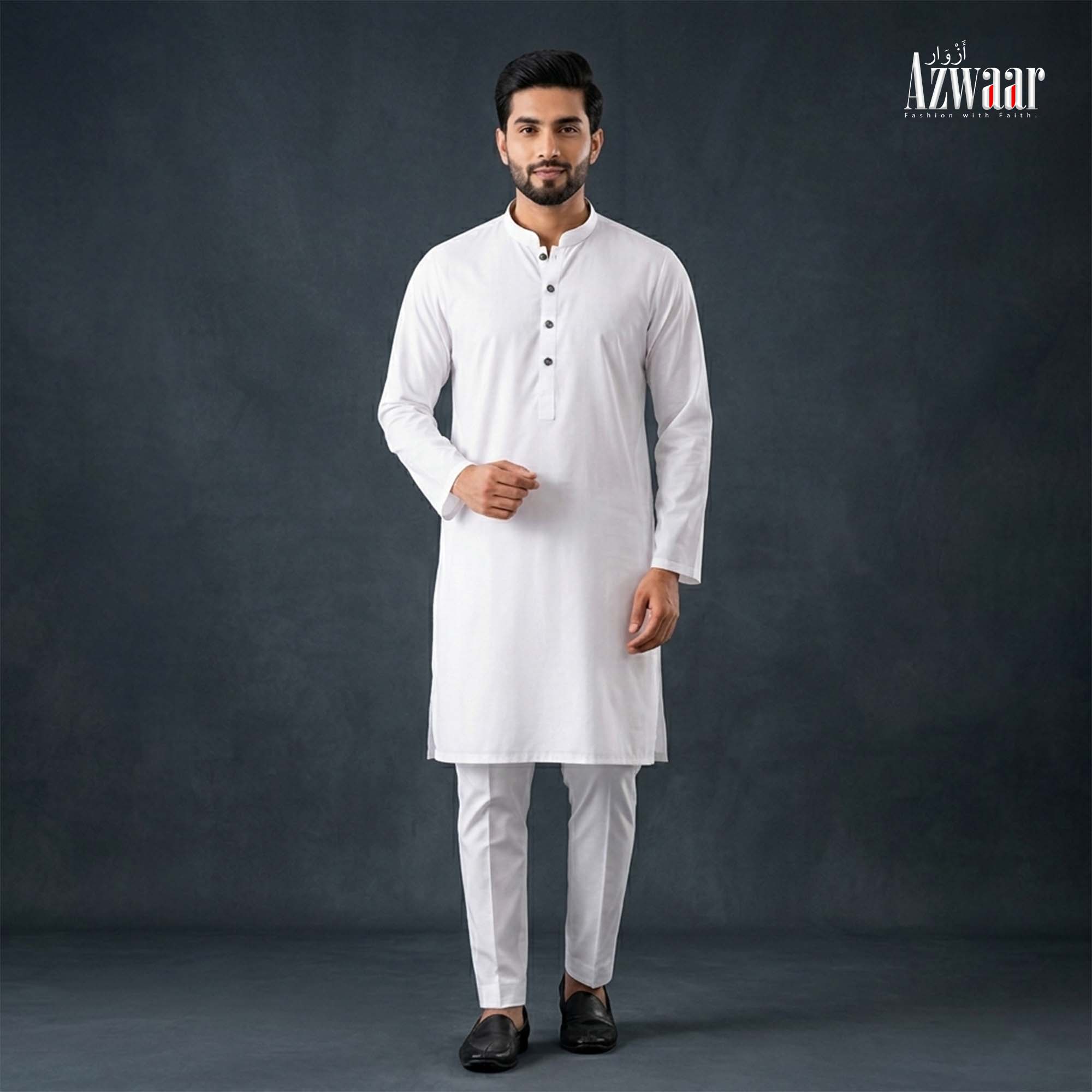 Traditional Semi-Long Combed Panjabi